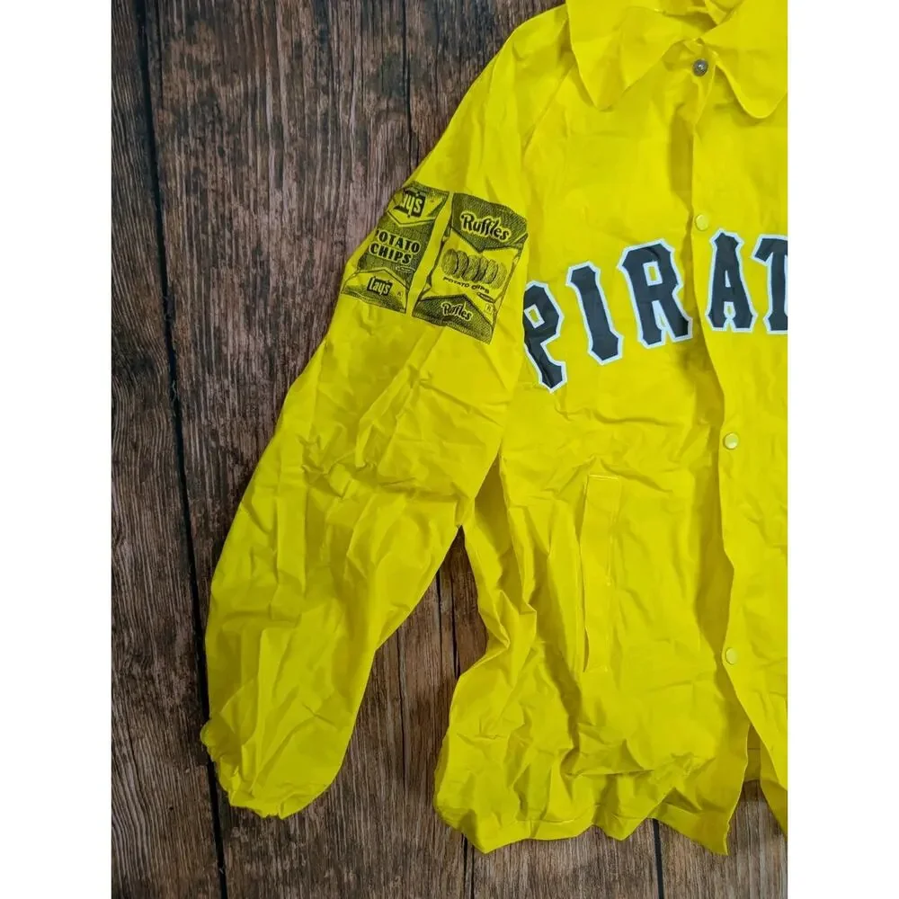 Vintage Youth Large Pittsburgh Pirates Rain Jacket Lays Ruffles Chips
